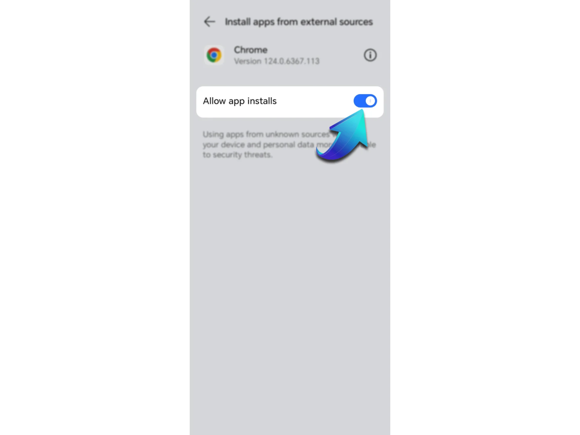 Swith the settings back after the installation Indibet APK to protect your phone.